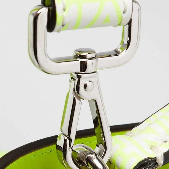 Fendi x Marc Jacobs Neon Yellow Embossed Leather Small Peekaboo Iseeu XCross - Picture 9 of 11